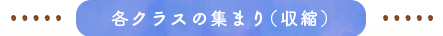 各クラスの集まり